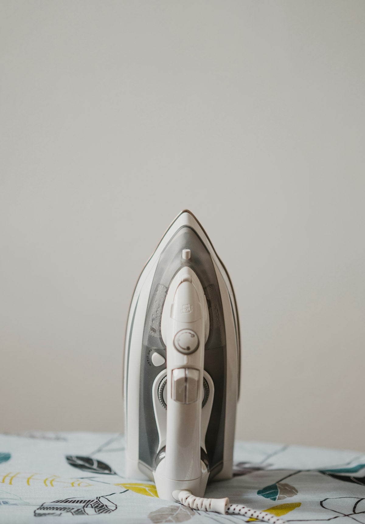 Ironing board with cover, styled view
