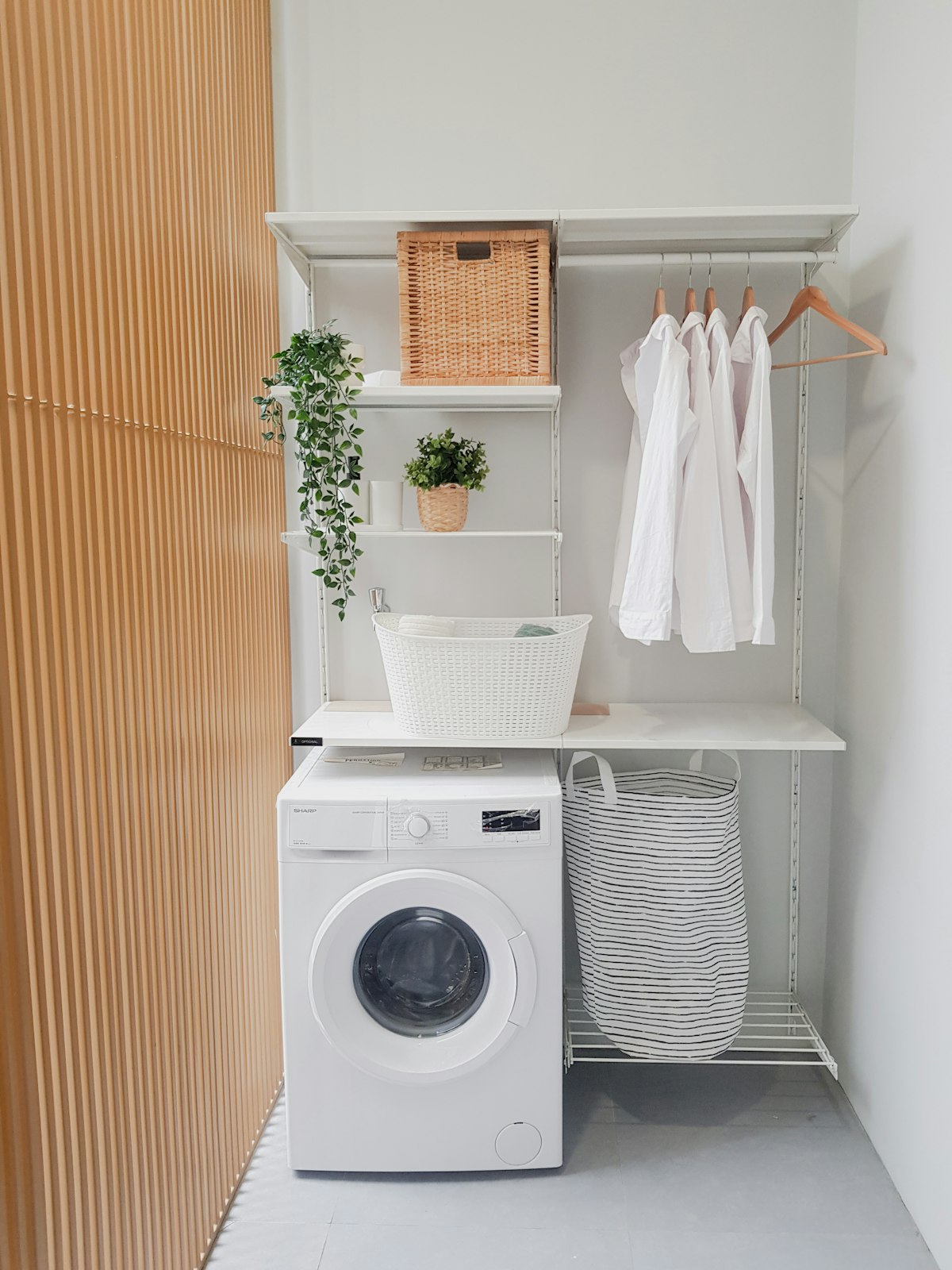 3-tier utility storage trolley